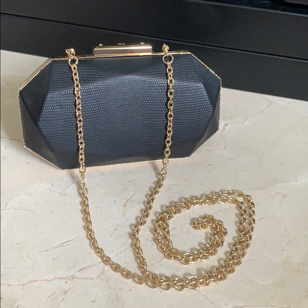 INC International Concepts Textured Clutch